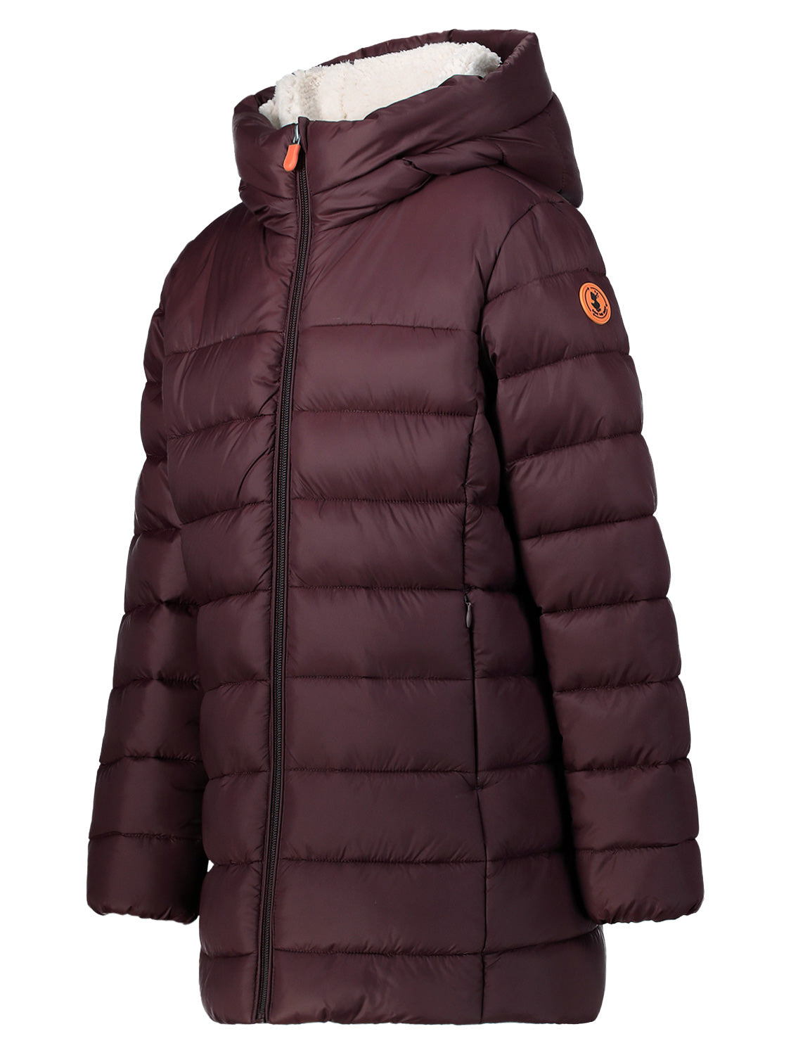 Save the Duck Kids Winter coat Pris Burgundy in Burgundy 6802652167-4.jpg | NICKIS.com