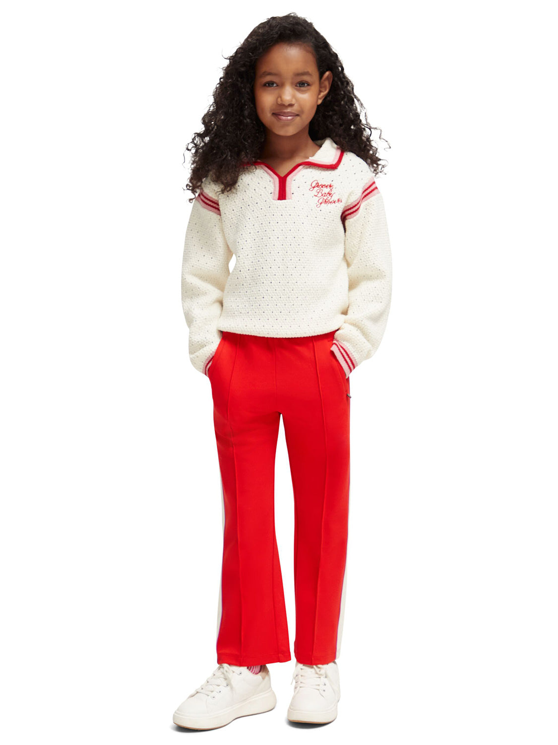 Scotch & Soda Kids sweatpants Red in Red 6802655782-2.jpg | NICKIS.com