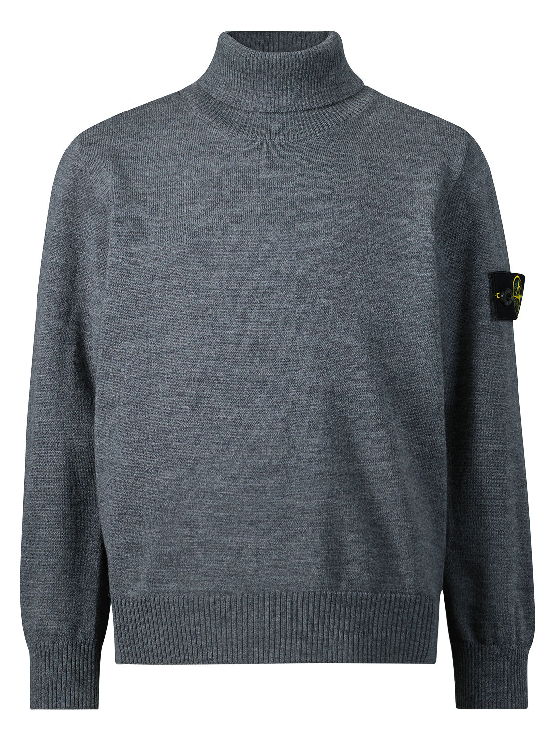 STONE ISLAND JUNIOR Kids Sweaters Anthracite Grey in Anthracite Grey 6802757080-1.jpg | NICKIS.com