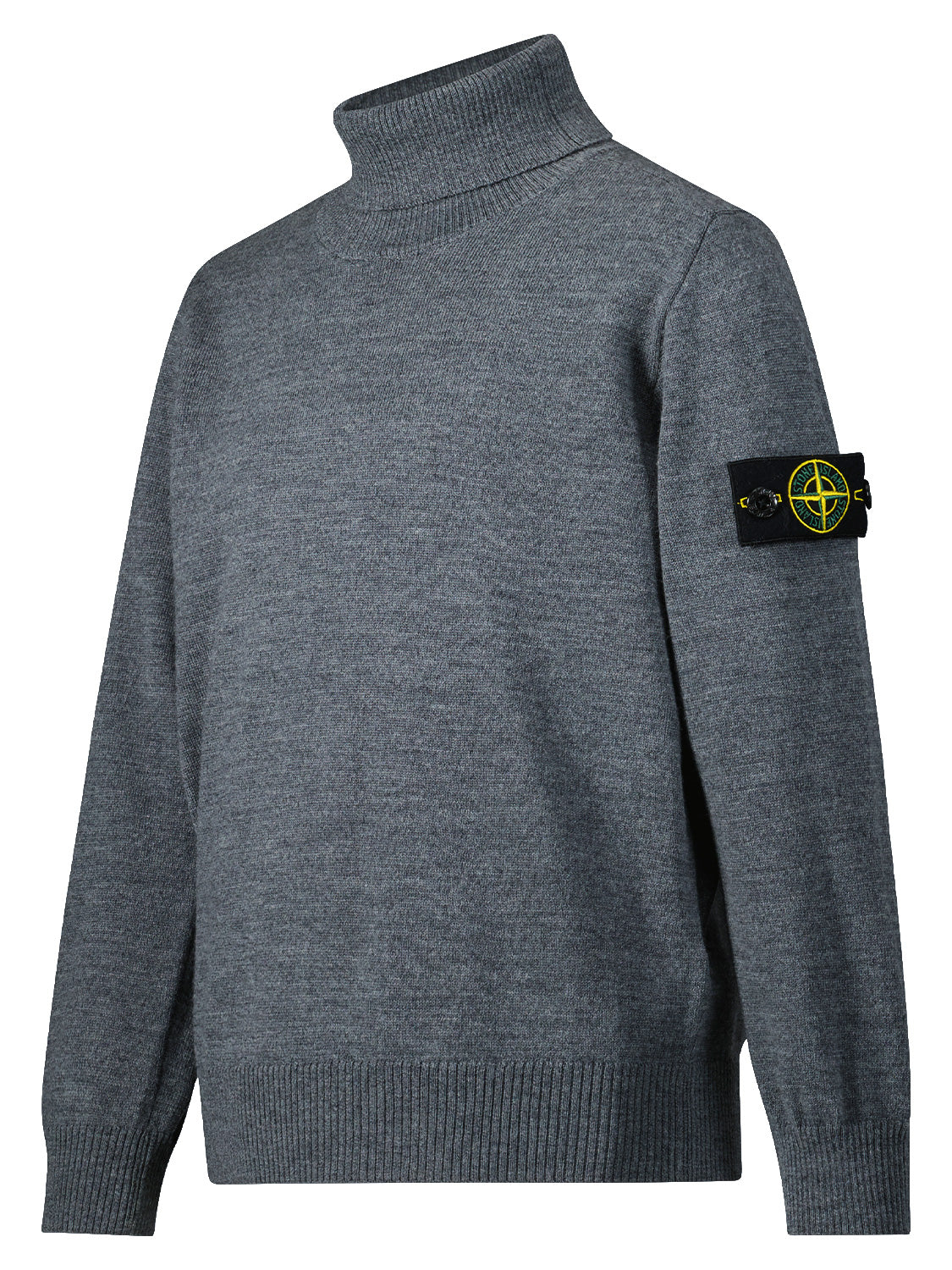 STONE ISLAND JUNIOR Kids Sweaters Anthracite Grey in Anthracite Grey 6802757080-4.jpg | NICKIS.com