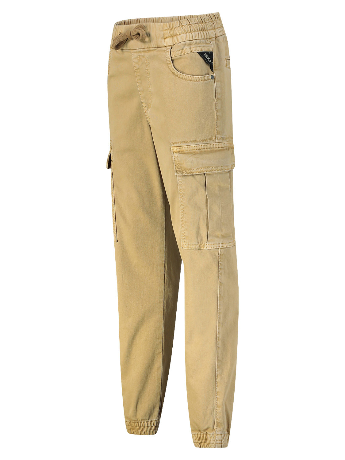 Replay & Sons Kids Cargo Trousers Beige in Beige 6802837554-4.jpg | NICKIS.com