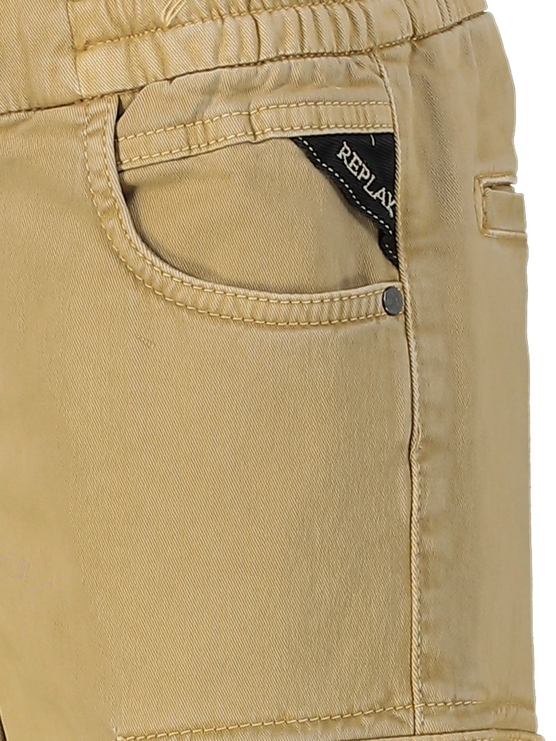 Replay & Sons Kids Cargo Trousers Beige in Beige 6802837554-6.jpg | NICKIS.com