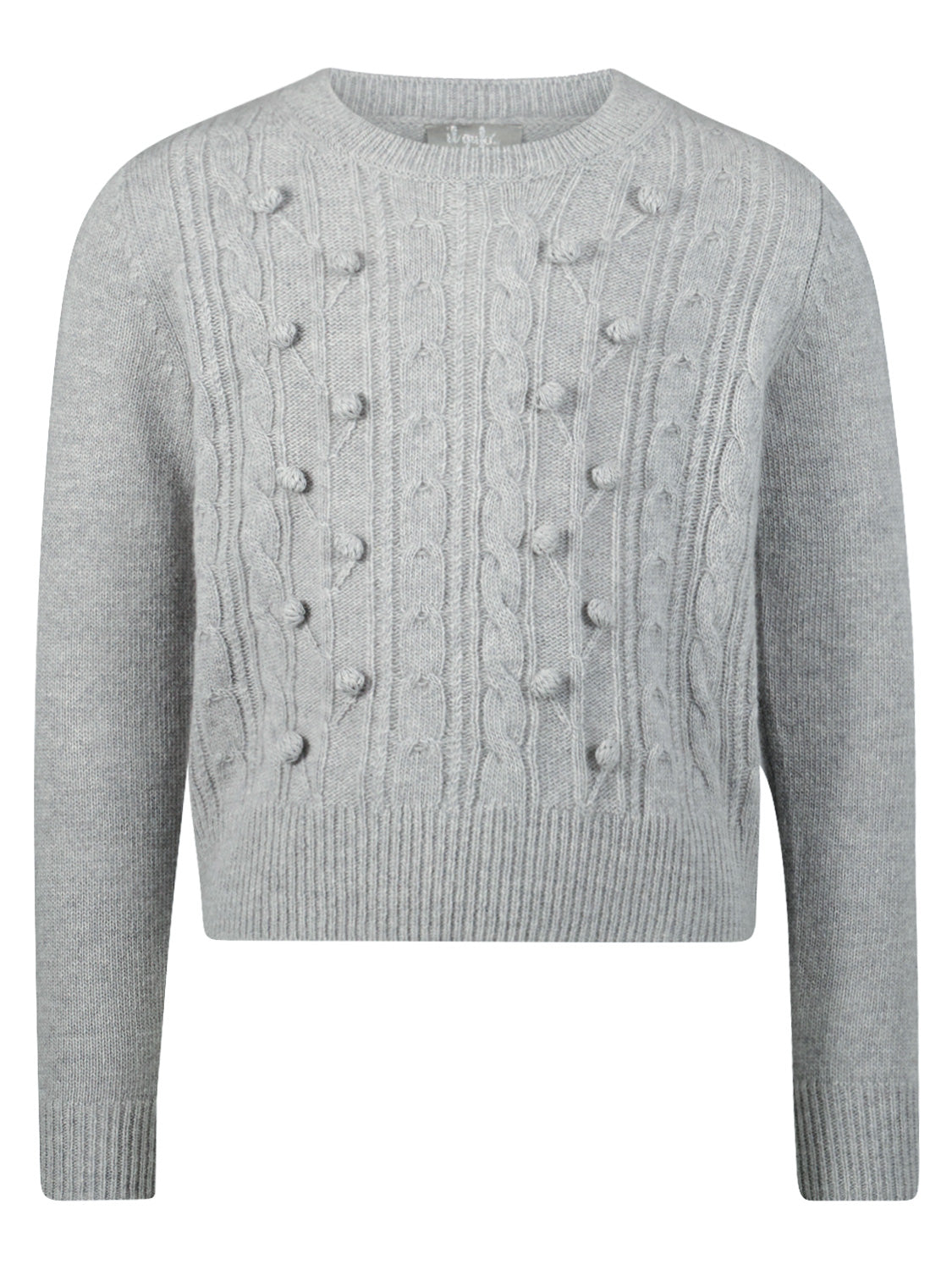 Il Gufo Kids Sweaters Grey in Grey 6802855038-1.jpg | NICKIS.com