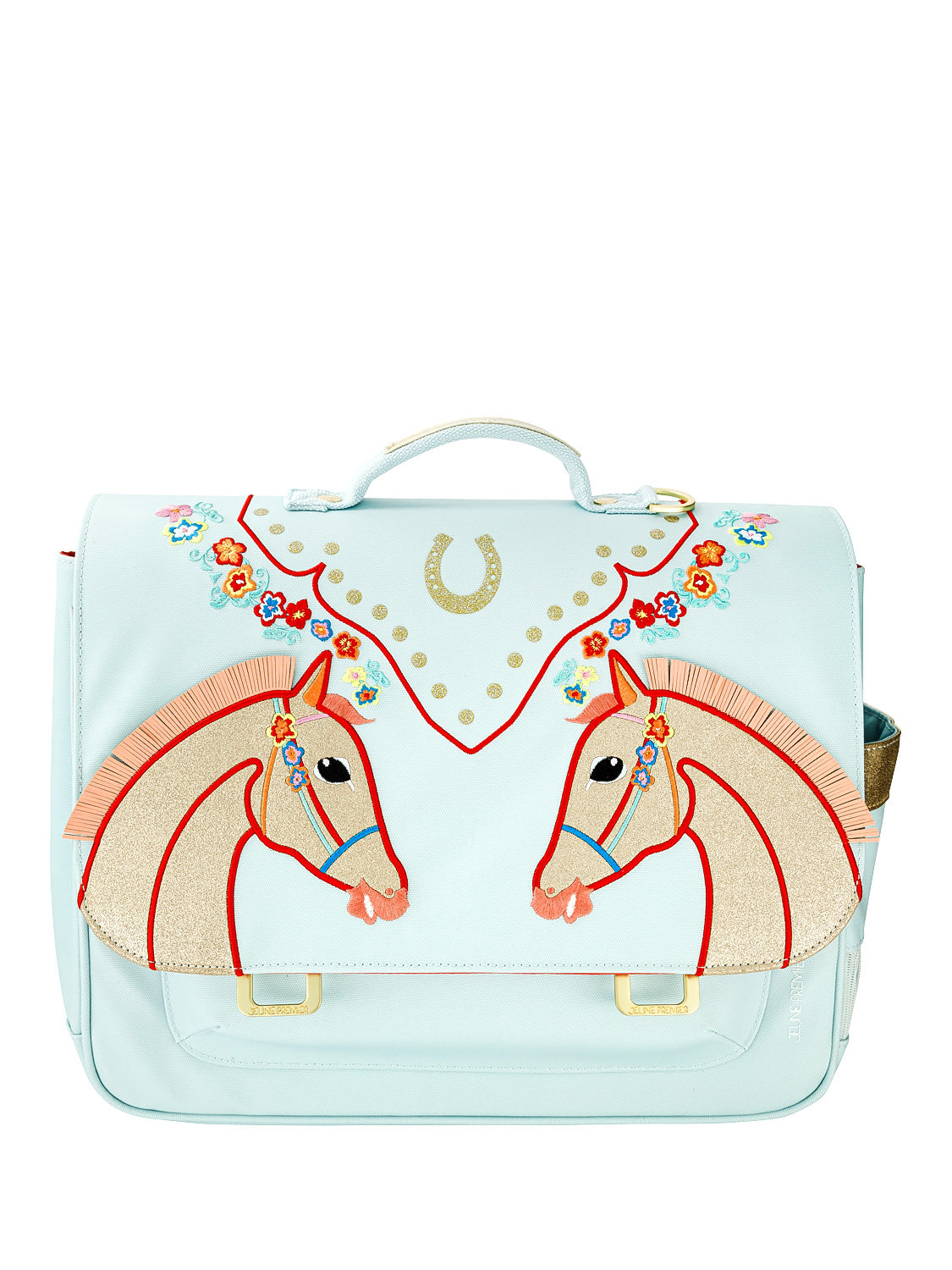 Jeune Premier Kids Satchels Midi Cavalerie Florale  in  6803030249-1.jpg | NICKIS.com