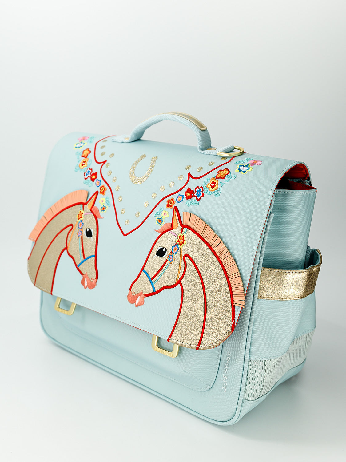 Jeune Premier Kids Satchels Midi Cavalerie Florale  in  6803030249-2.jpg | NICKIS.com