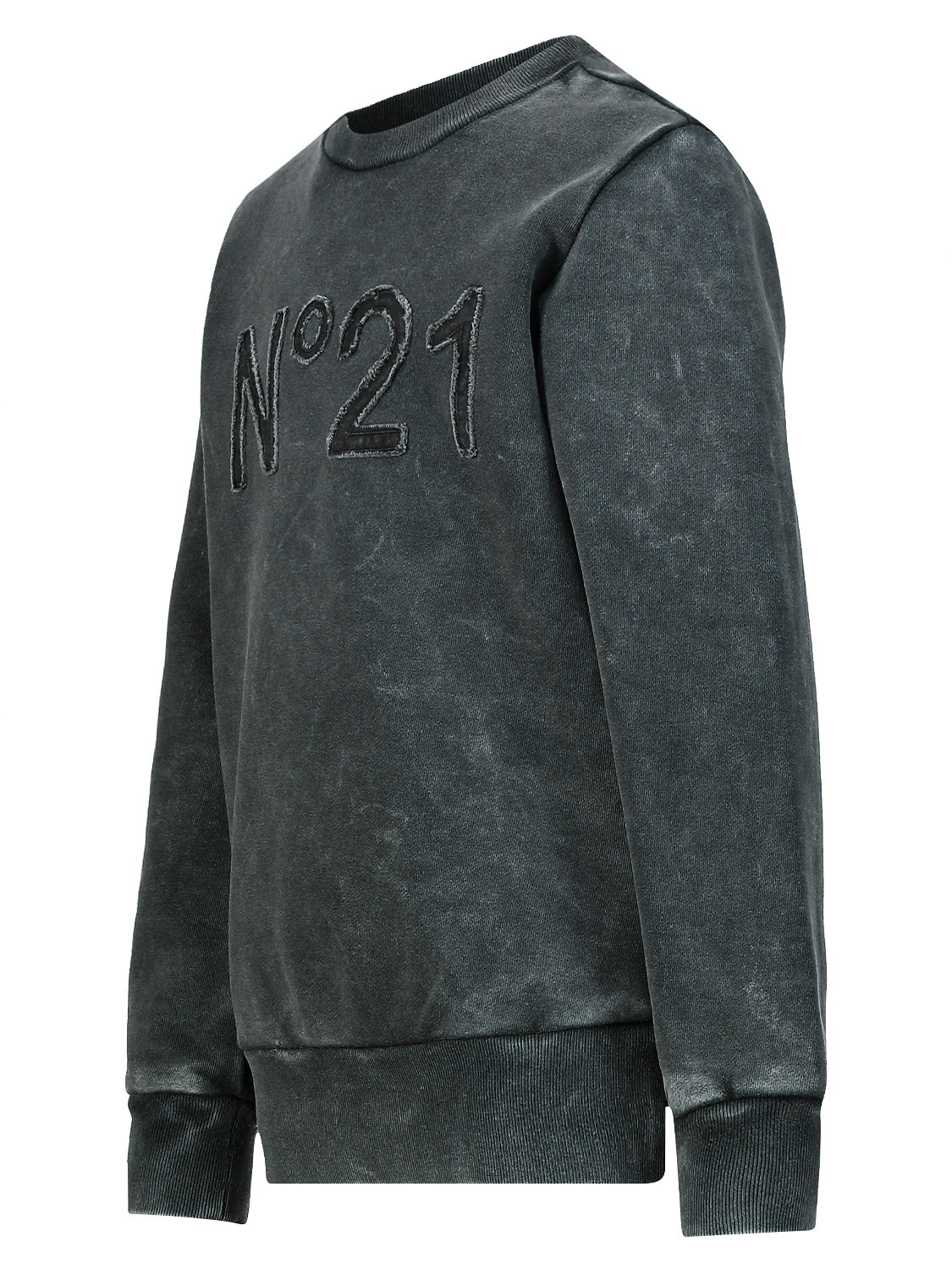 N°21 Kids Sweatshirt Anthracite Grey in Anthracite Grey 6803039708-4.jpg | NICKIS.com