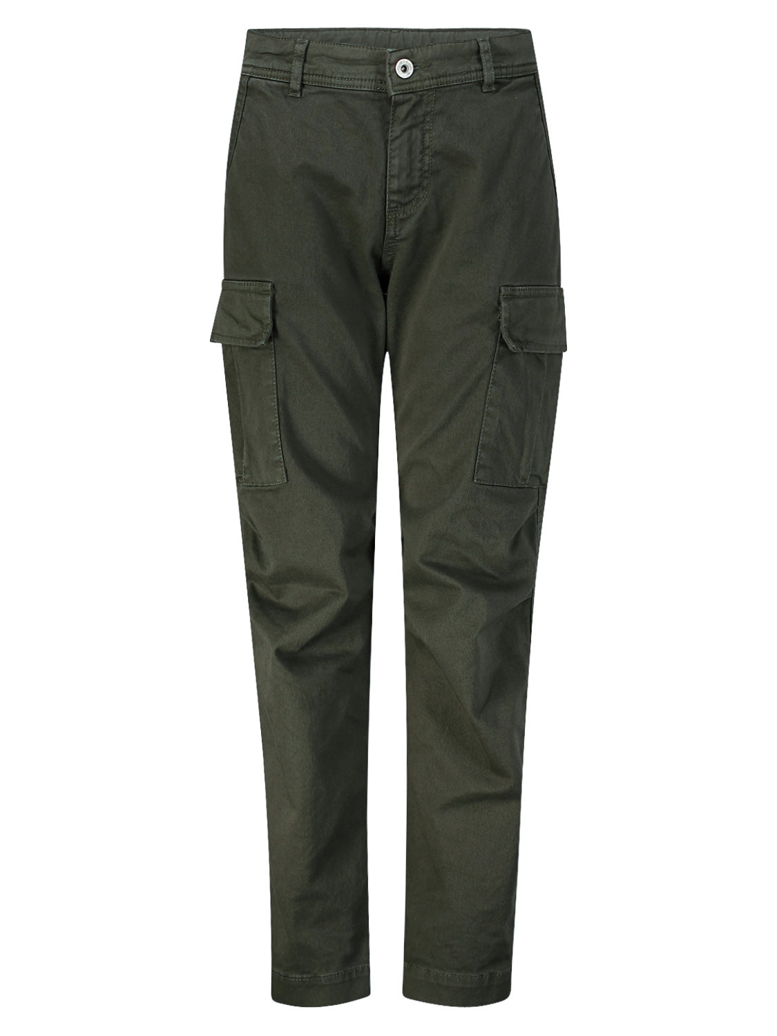 PLEASE - THE TROUSERS Kids Cargo Trousers Olive Green in Olive Green 6803083504-1.jpg | NICKIS.com