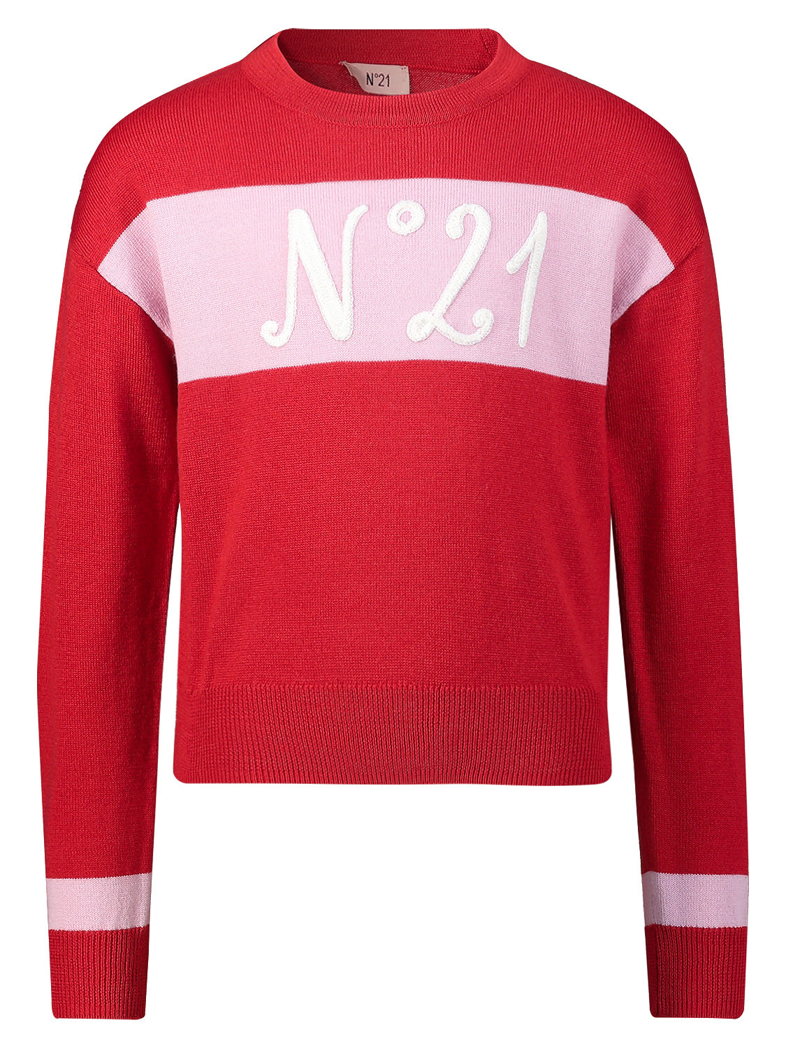 N°21 Kids Sweaters Red in Red 6803103925-1.jpg | NICKIS.com