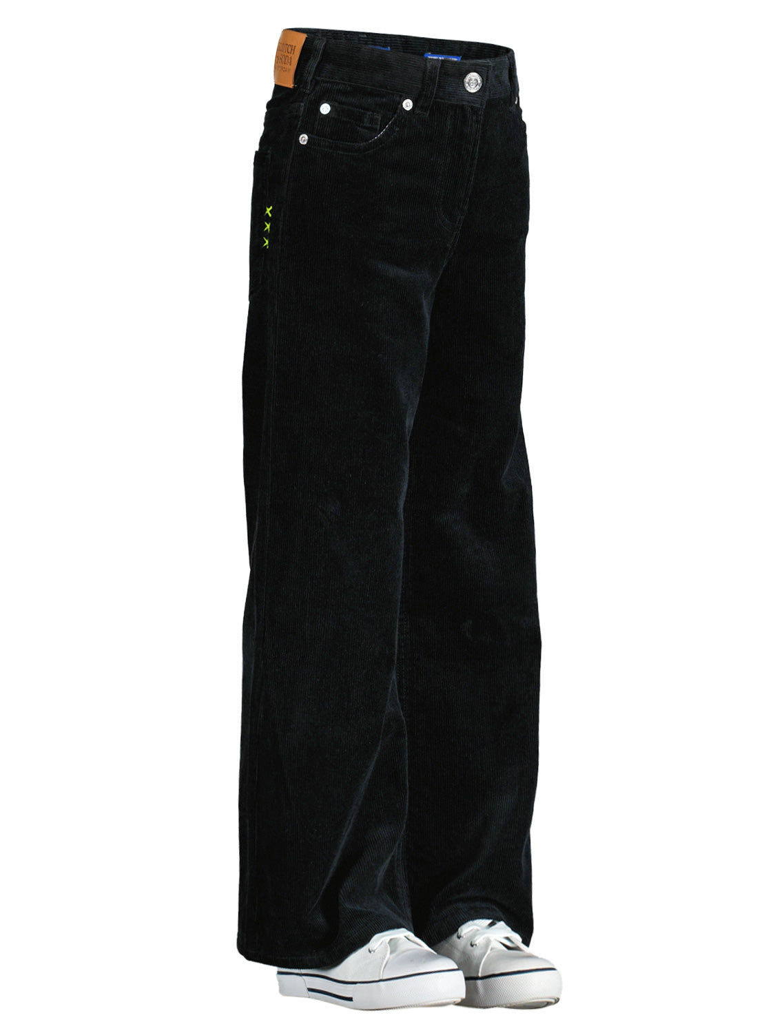 Scotch & Soda Kids Corduroy Trousers The Wave high rise super wide corduroy  in  6803113962-7.jpg | NICKIS.com