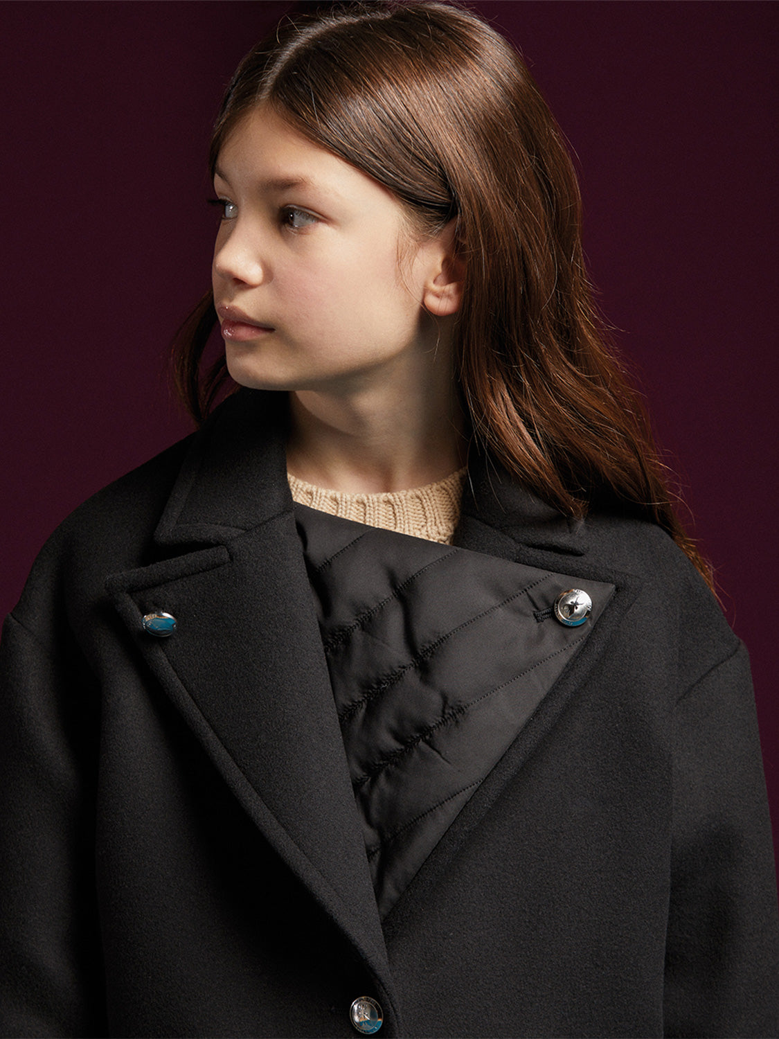 PATRIZIA PEPE GIRL Kids coat  in  6803157123-8.jpg | NICKIS.com