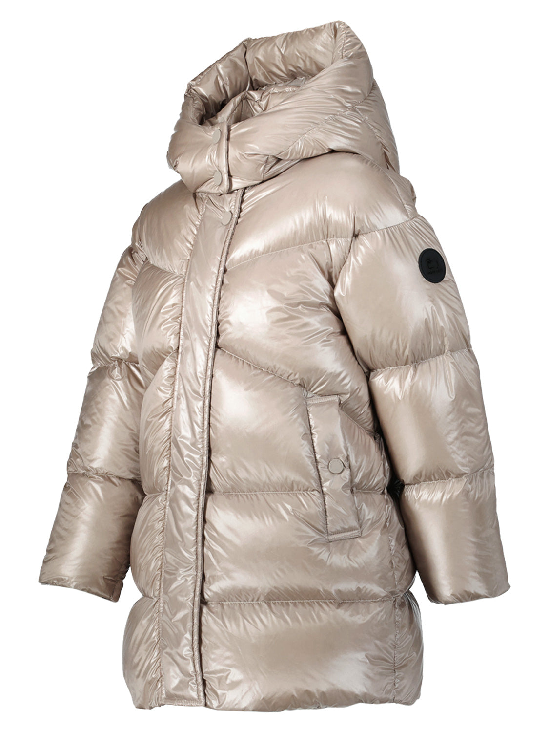 Woolrich Kids Down Jacket Aliquippa Beige in Beige 6803206896-4.jpg | NICKIS.com