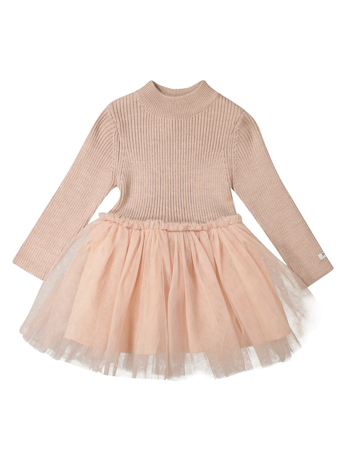 Donsje Amsterdam Kids dress Lotus Beige in Beige 6803227003-1.jpg | NICKIS.com