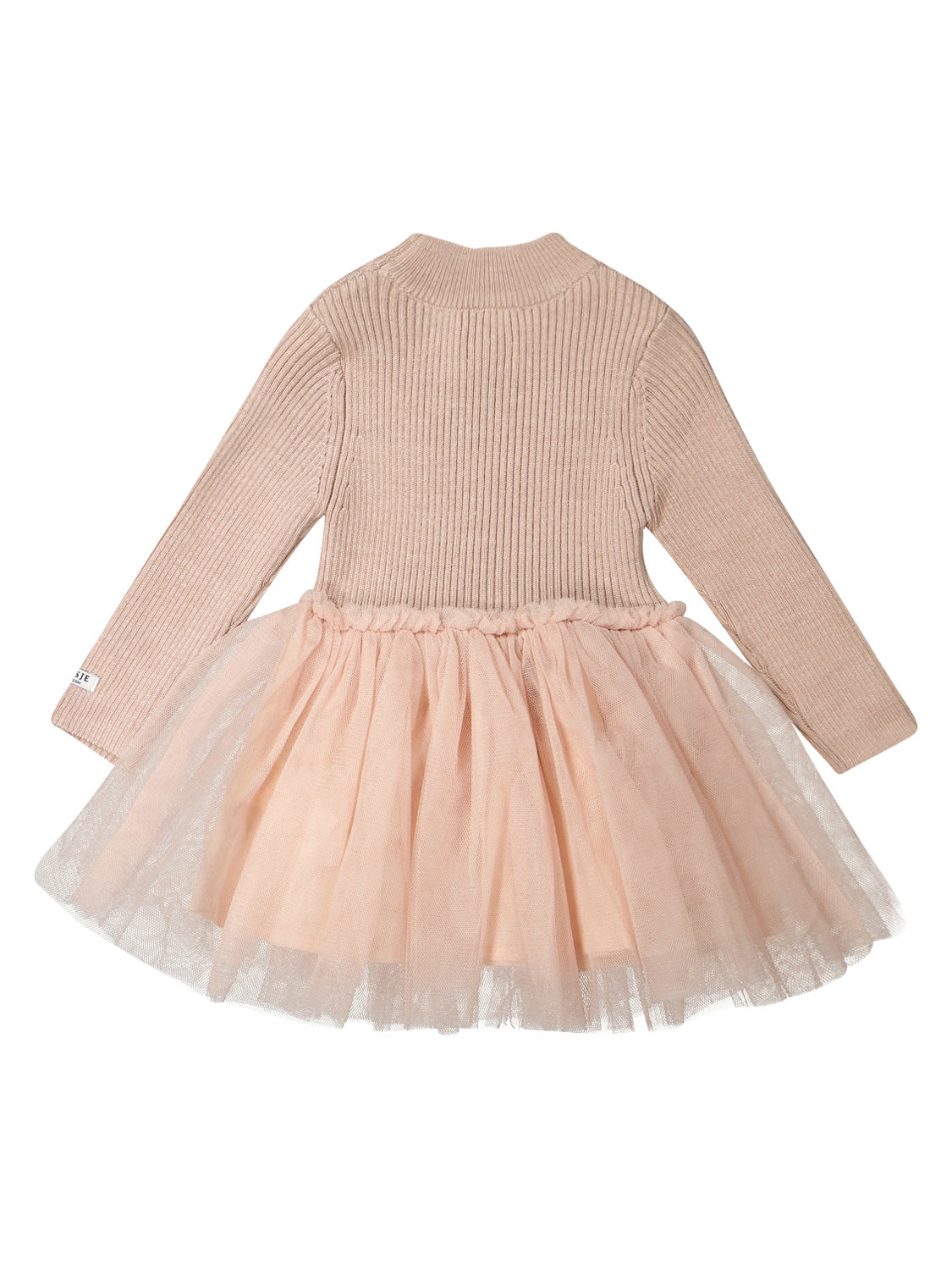 Donsje Amsterdam Kids dress Lotus Beige in Beige 6803227003-7.jpg | NICKIS.com