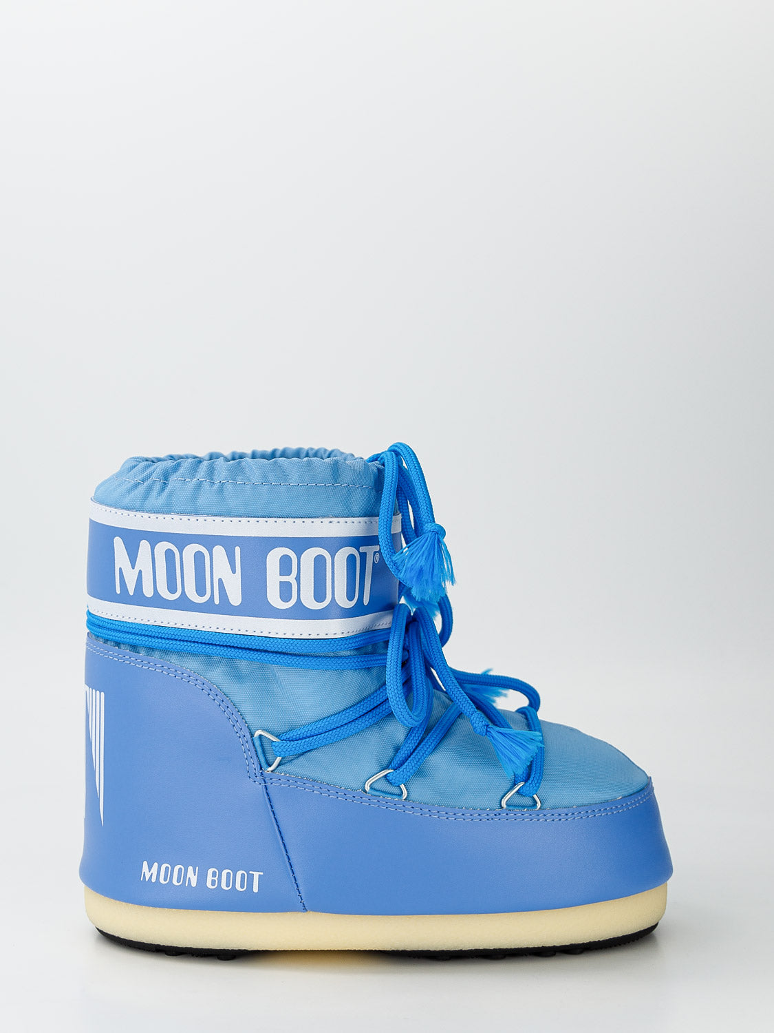 Moon Boot Kids Boots Icon Low Nylon Blue in Blue 6803293880-2.jpg | NICKIS.com