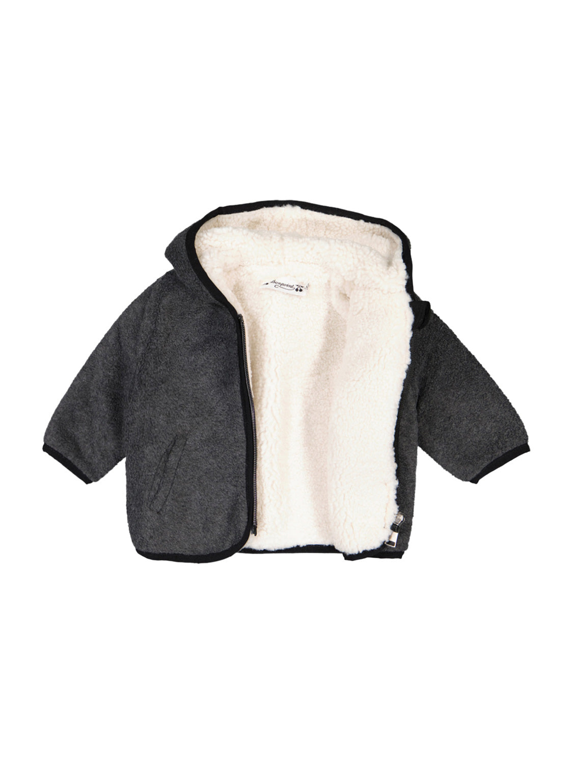 Bonpoint Kids jacket Dolovan Grey in Grey 6803351001-4.jpg | NICKIS.com