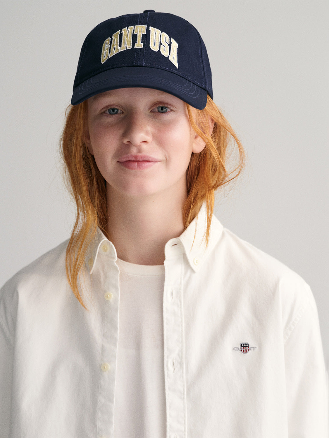 GANT Kids shirt White in White 6803361257-8.jpg | NICKIS.com