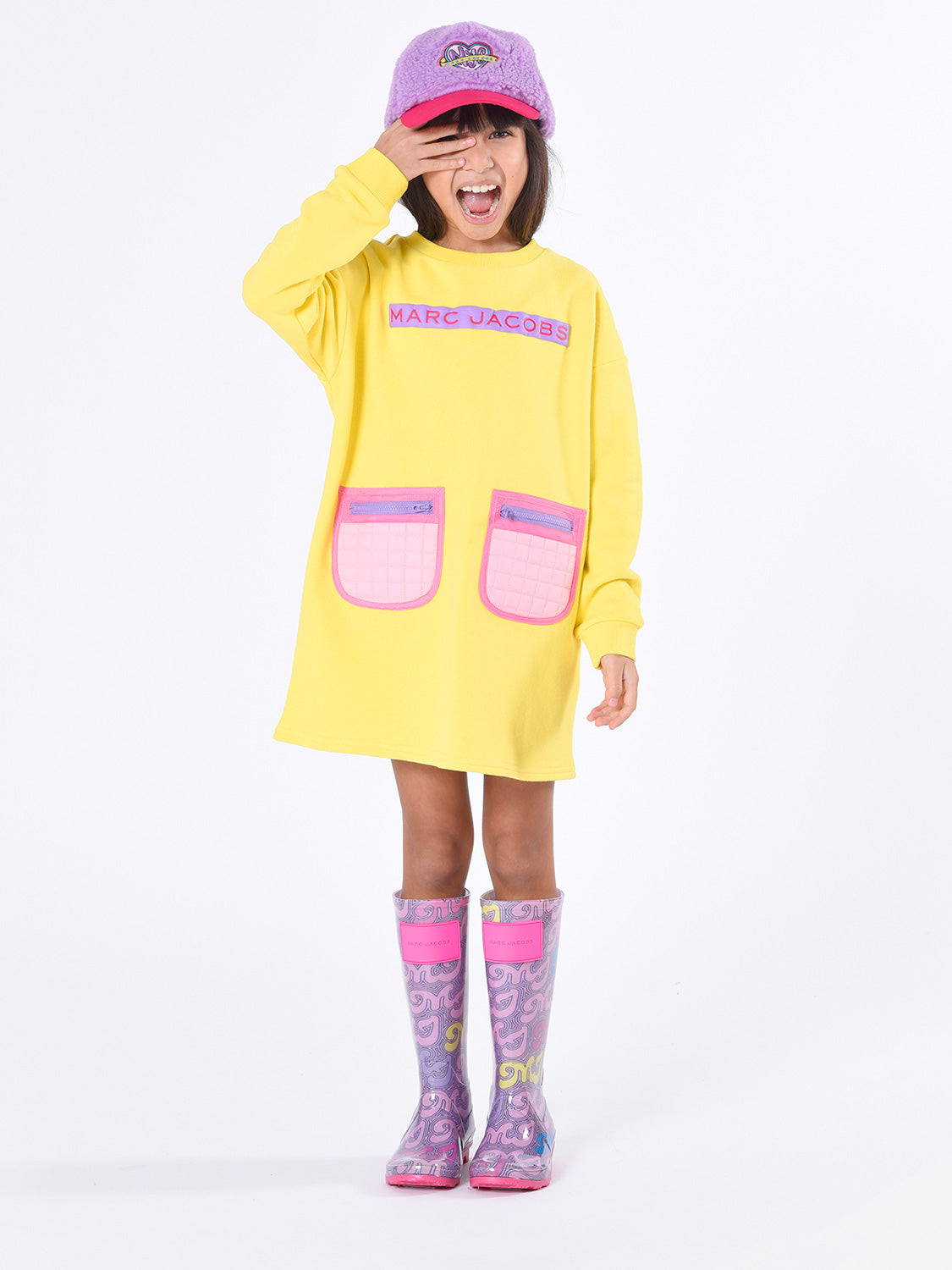 THE MARC JACOBS Kids dress Yellow in Yellow 6803364380-2.jpg | NICKIS.com