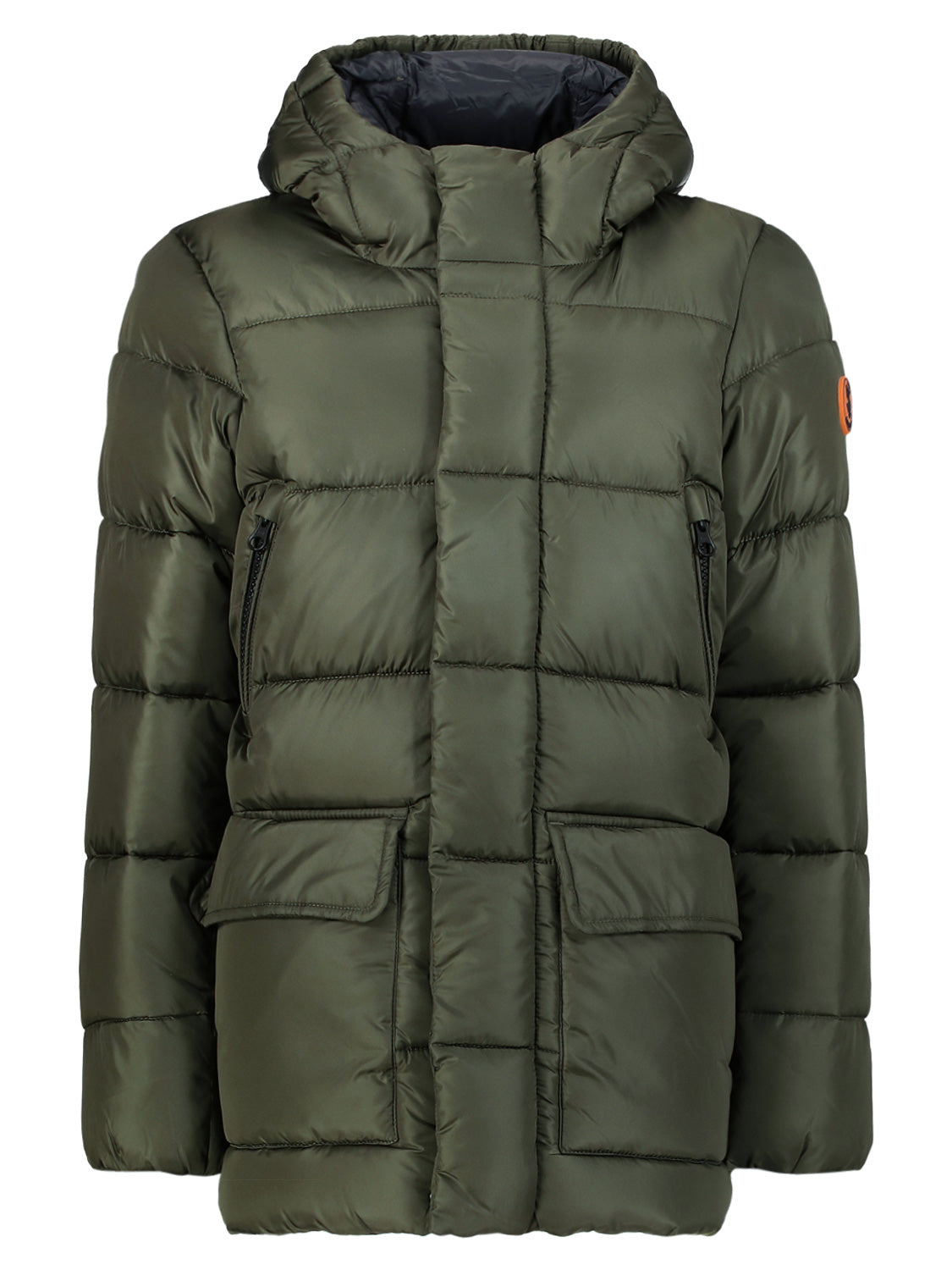 Save the Duck Kids winter jacket Joshua Olive Green in Olive Green 6803384617-1.jpg | NICKIS.com