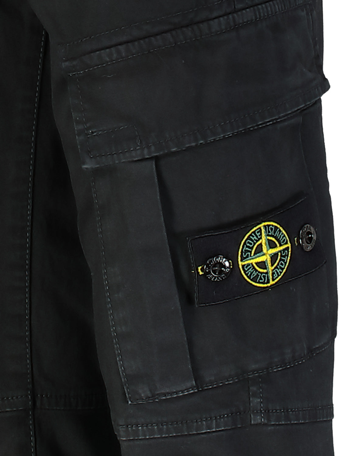 STONE ISLAND JUNIOR Kids Cargo Trousers  in  6803480772-7.jpg | NICKIS.com