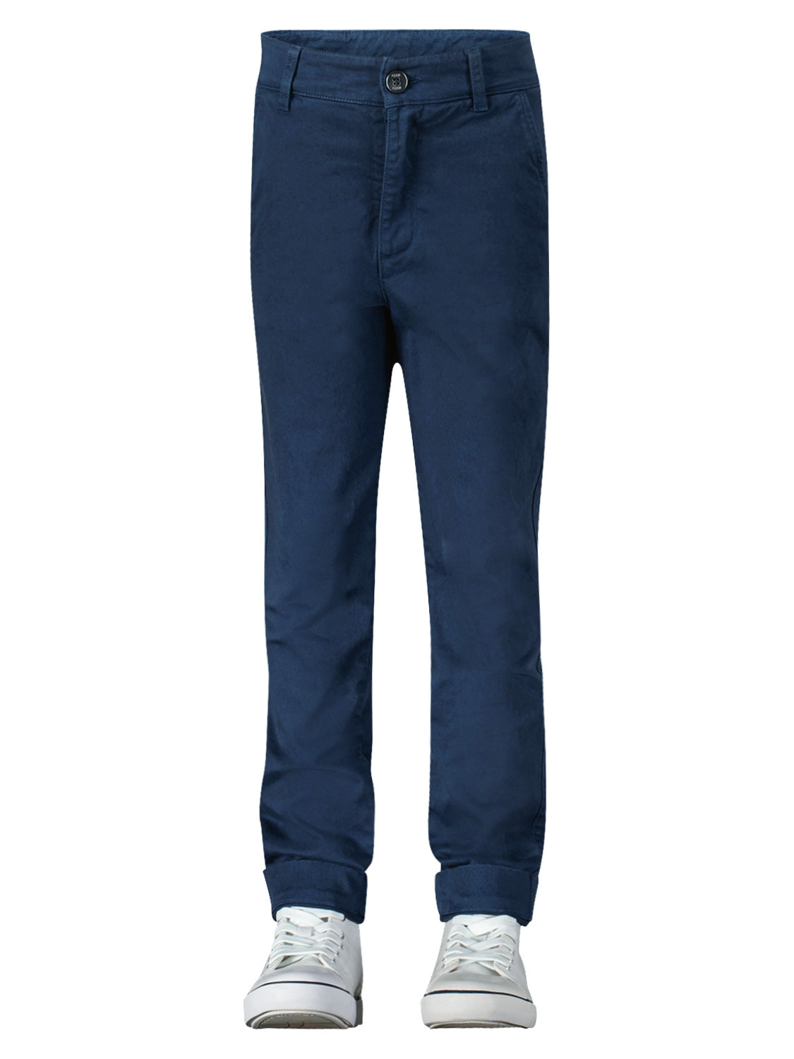 PLEASE - THE TROUSERS Kids Chinos Blue in Blue 6803679364-2.jpg | NICKIS.com