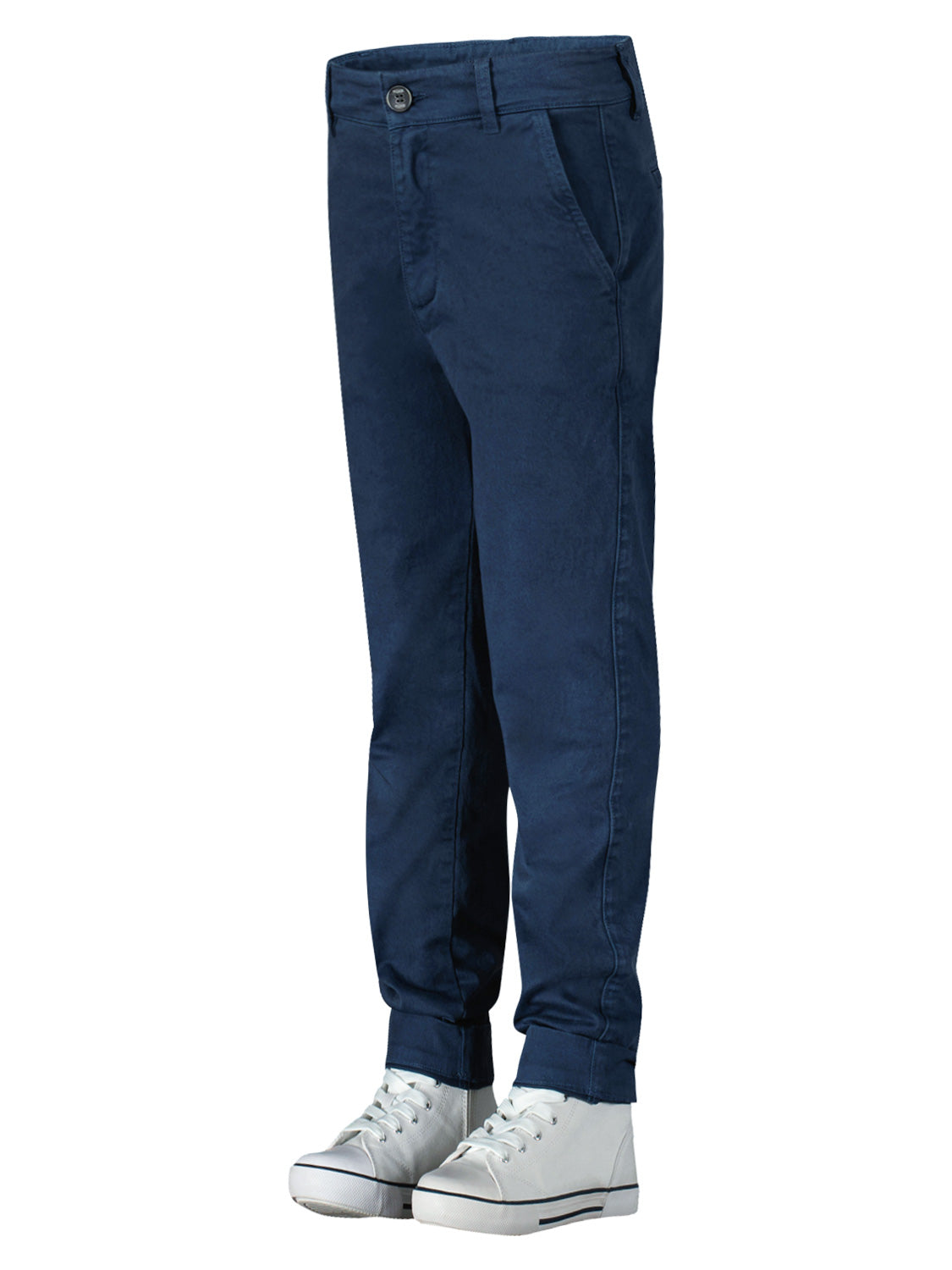 PLEASE - THE TROUSERS Kids Chinos Blue in Blue 6803679364-3.jpg | NICKIS.com