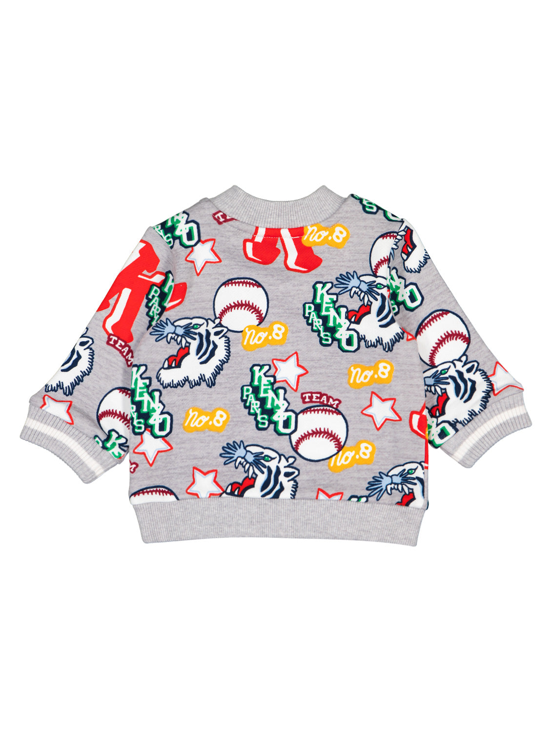 Kenzo Kids Kids Sweatshirt Grey in Grey 6803698982-6.jpg | NICKIS.com