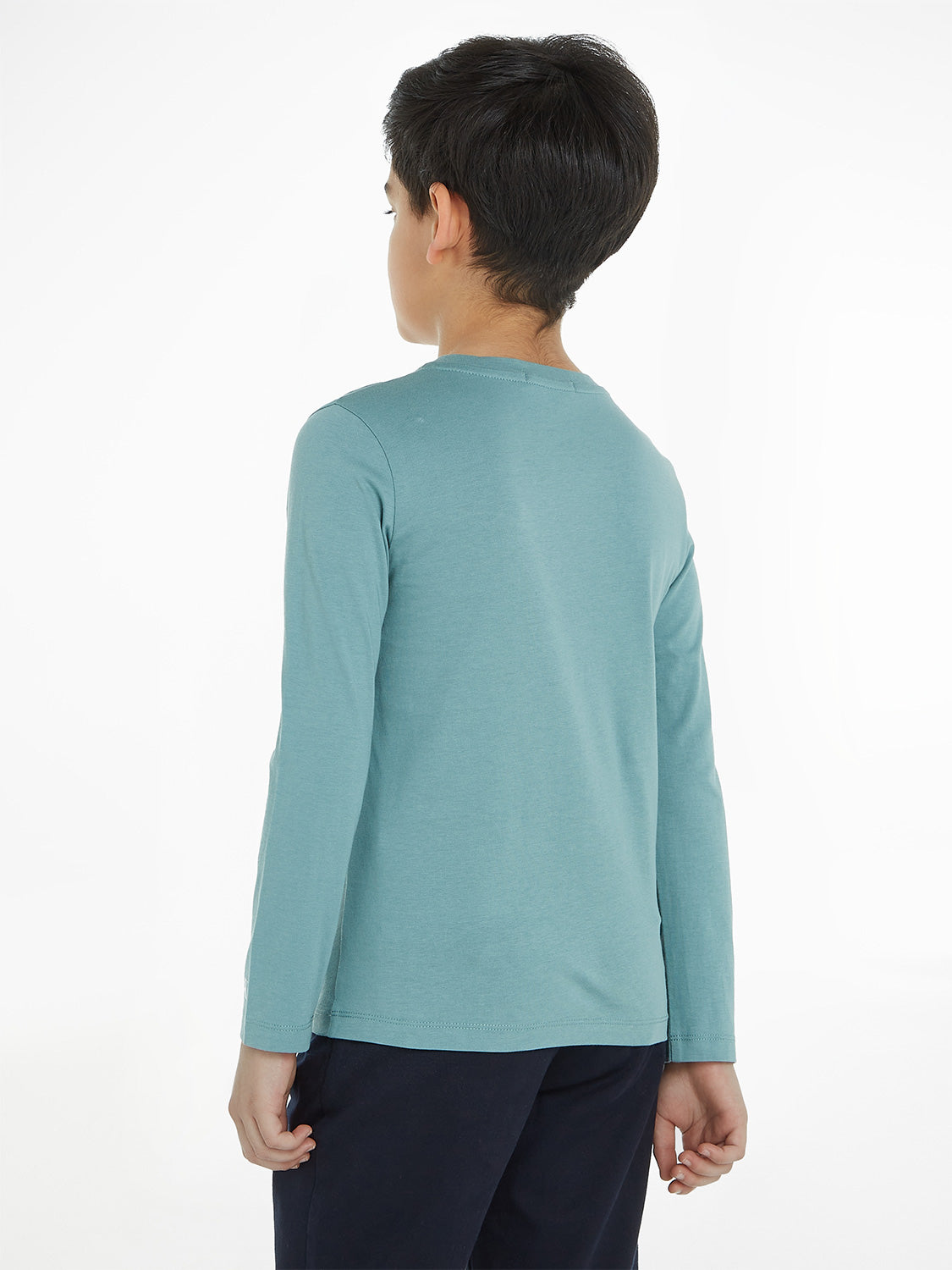 Calvin Klein Kids long-sleeve Turquoise in Turquoise 6803893177-3.jpg | NICKIS.com