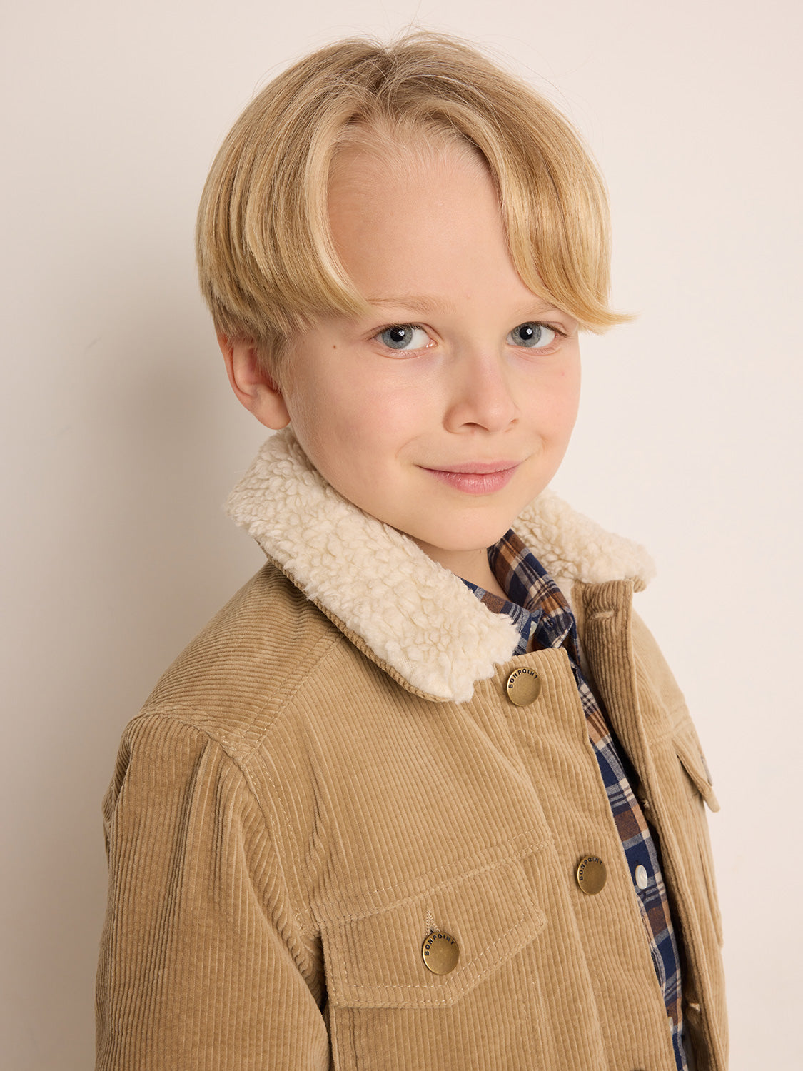 Bonpoint Kids jacket Dalvin Camel in Camel 6803980209-8.jpg | NICKIS.com