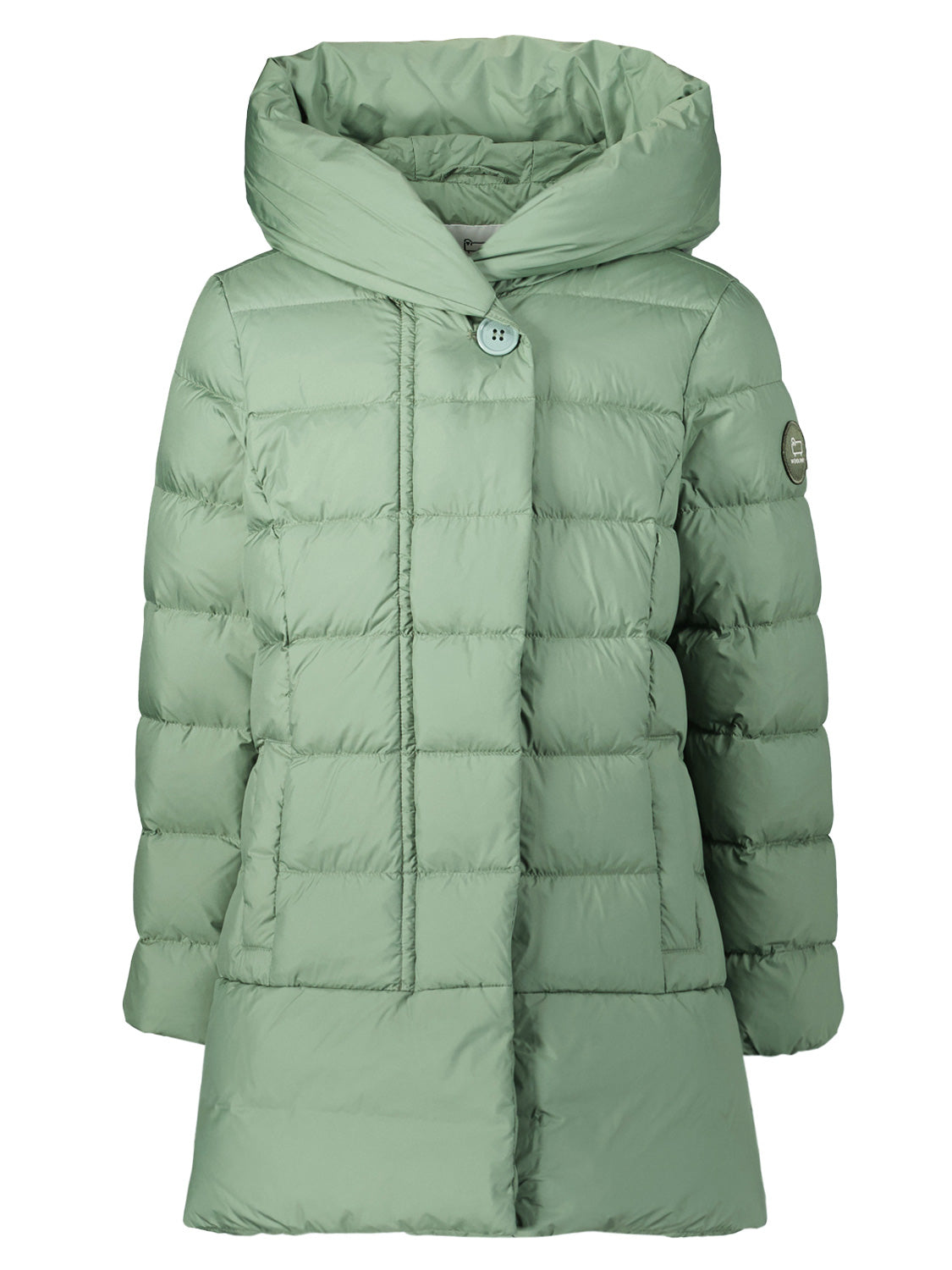 Woolrich Kids Down Coat Puffy Khaki in Khaki 6803991546-1.jpg | NICKIS.com