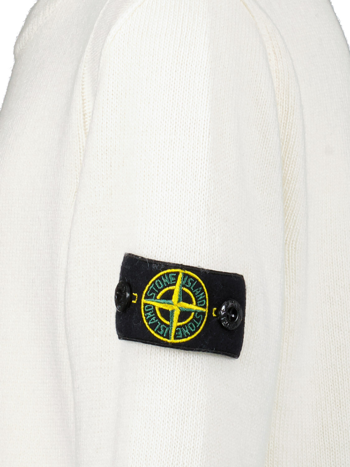 STONE ISLAND JUNIOR Kids Sweaters White in White 6804036221-6.jpg | NICKIS.com