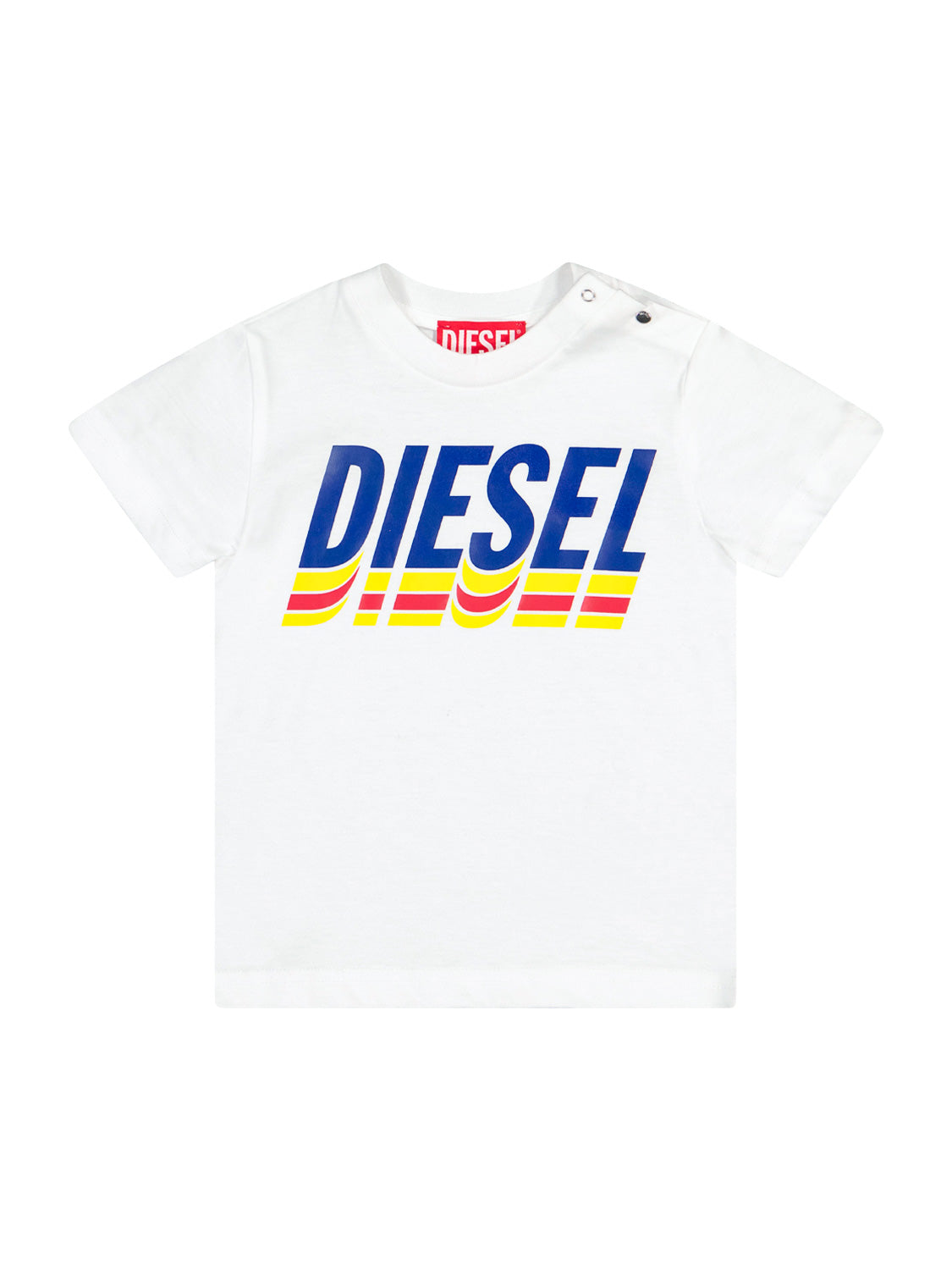 Diesel Kids t-shirt Tvaseb White in White 6804114953-1.jpg | NICKIS.com