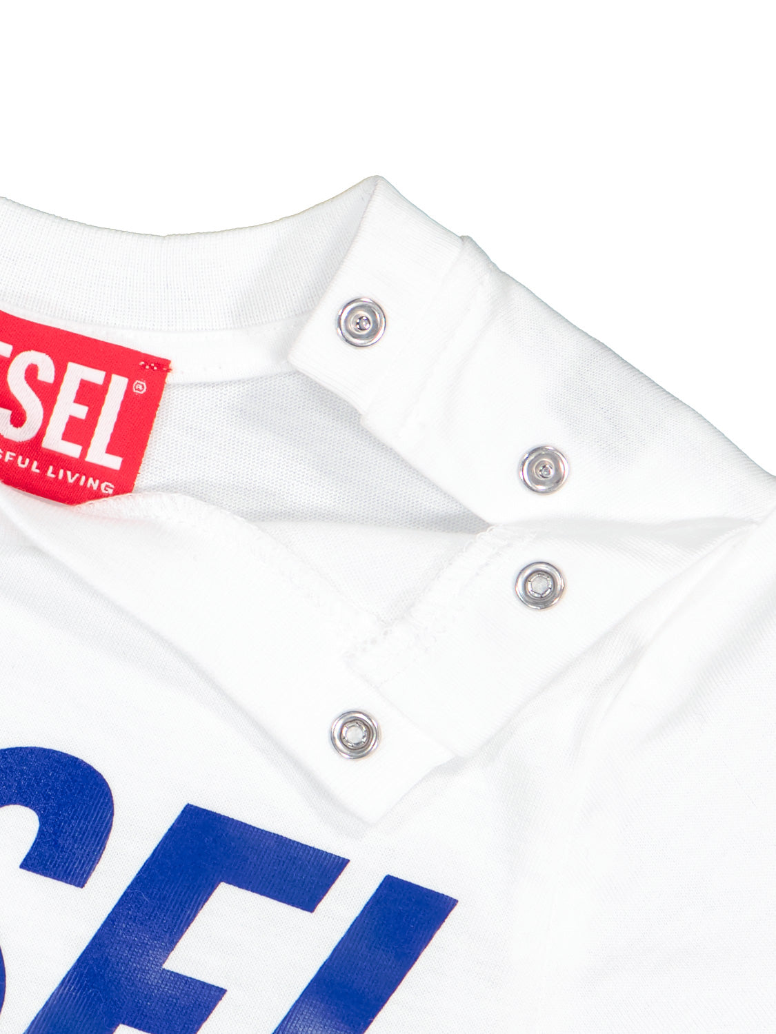 Diesel Kids t-shirt Tvaseb White in White 6804114953-5.jpg | NICKIS.com