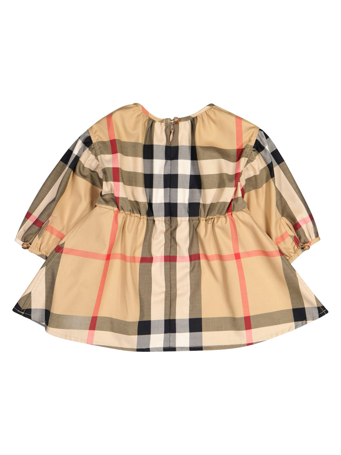 Burberry Kids dress Savannah Beige in Beige 6804177027-4.jpg | NICKIS.com