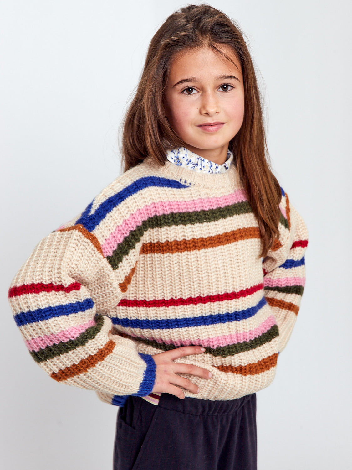 AO76 Kids Sweaters wanda Beige in Beige 6804204812-8.jpg | NICKIS.com