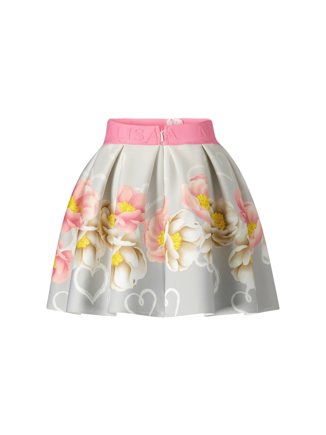 Monnalisa Kids skirt Grey in Grey 6804255067-6.jpg | NICKIS.com