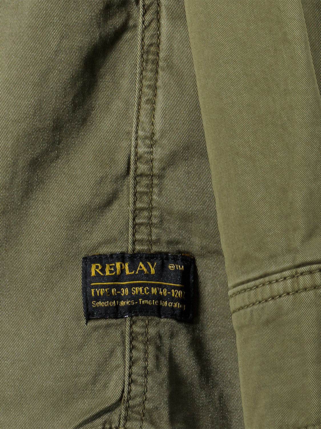 Replay & Sons Kids shirt Olive Green in Olive Green 6804372813-5.jpg | NICKIS.com