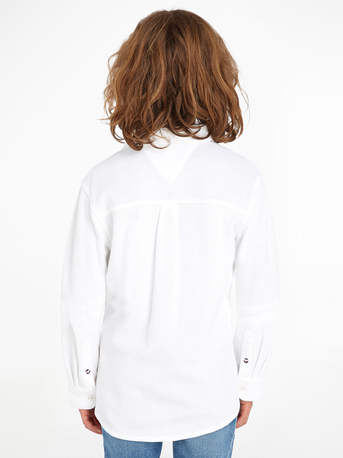 Tommy Hilfiger Kids shirt White in White 6804434492-3.jpg | NICKIS.com