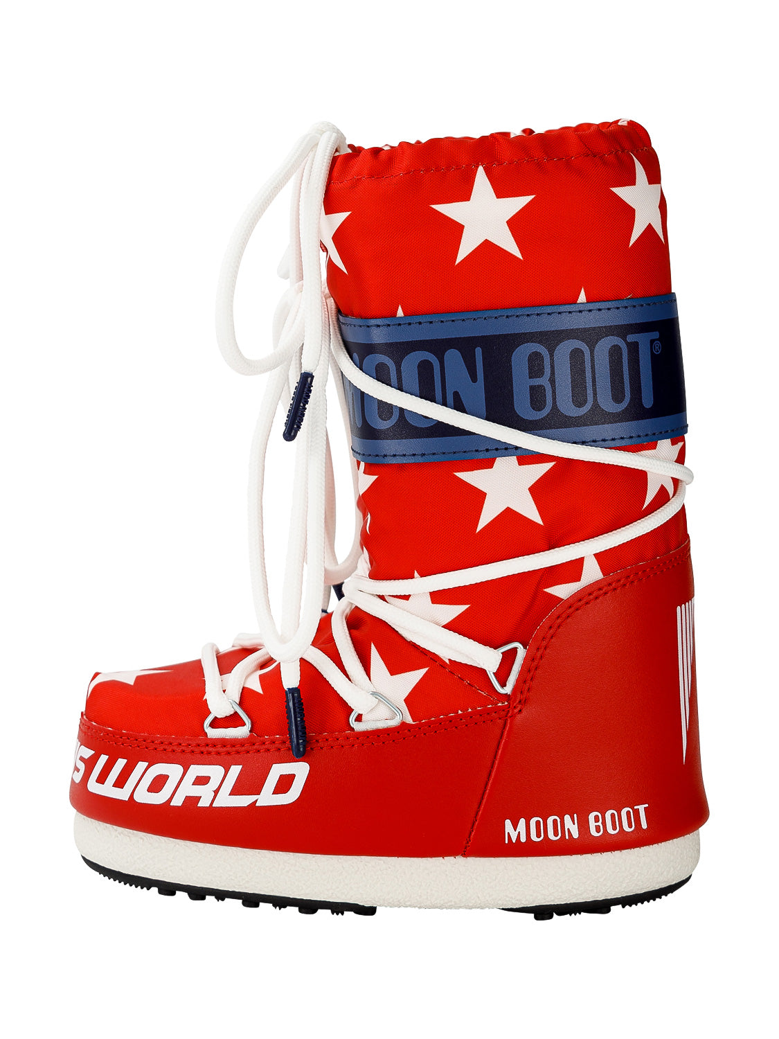 Moon Boot Kids Boots Icon Retrobiker Red in Red 6804516670-1.jpg | NICKIS.com