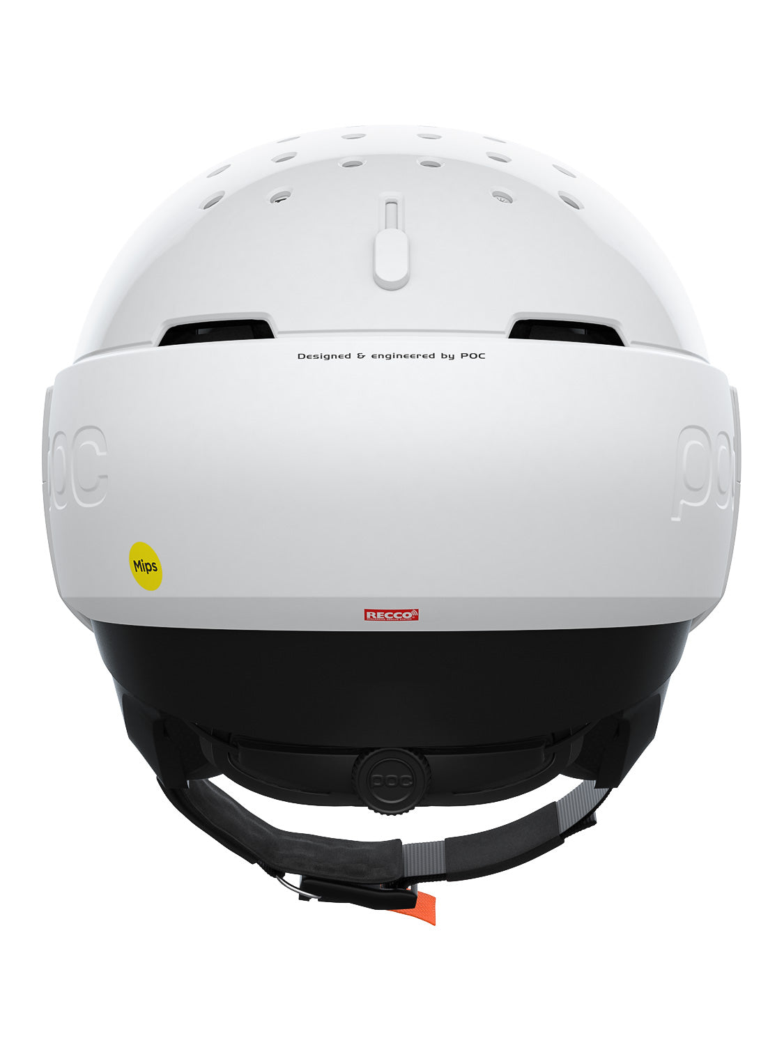 POC Kids ski helmet Levator MIPS White in White 6804550950-4.jpg | NICKIS.com