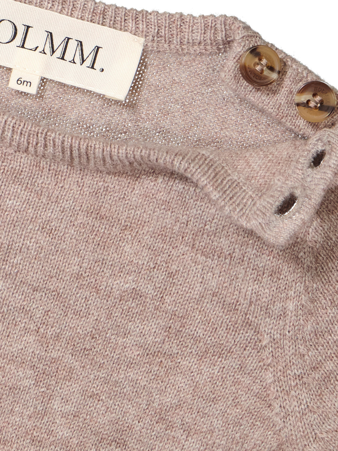 HOLMM. Kids Cashmere sweater Billy Brown in Brown 6804558411-5.jpg | NICKIS.com