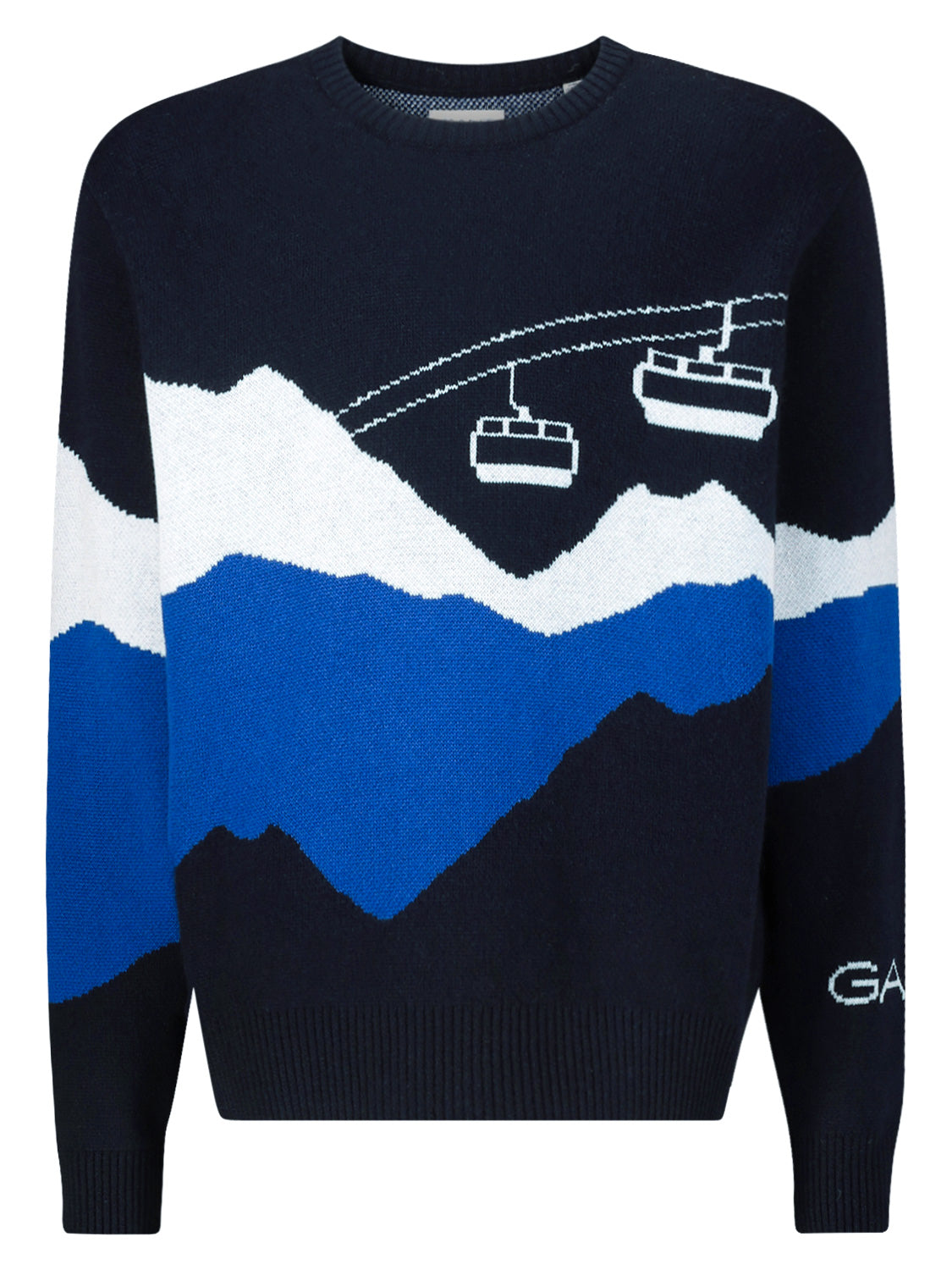 GANT Kids Sweaters Blue in Blue 6804630079-1.jpg | NICKIS.com