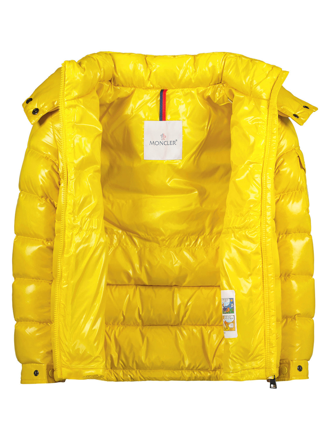 Moncler Enfant Kids Down Jacket Maire Yellow in Yellow 6804661441-6.jpg | NICKIS.com