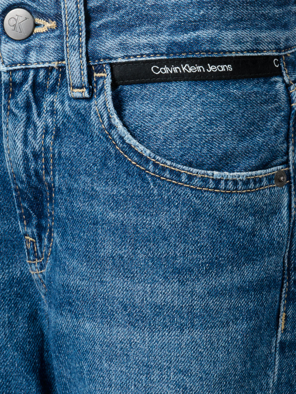 Calvin Klein Kids jeans Dad Salt And Pepper Mid Blue Blue in Blue 6804681520-7.jpg | NICKIS.com