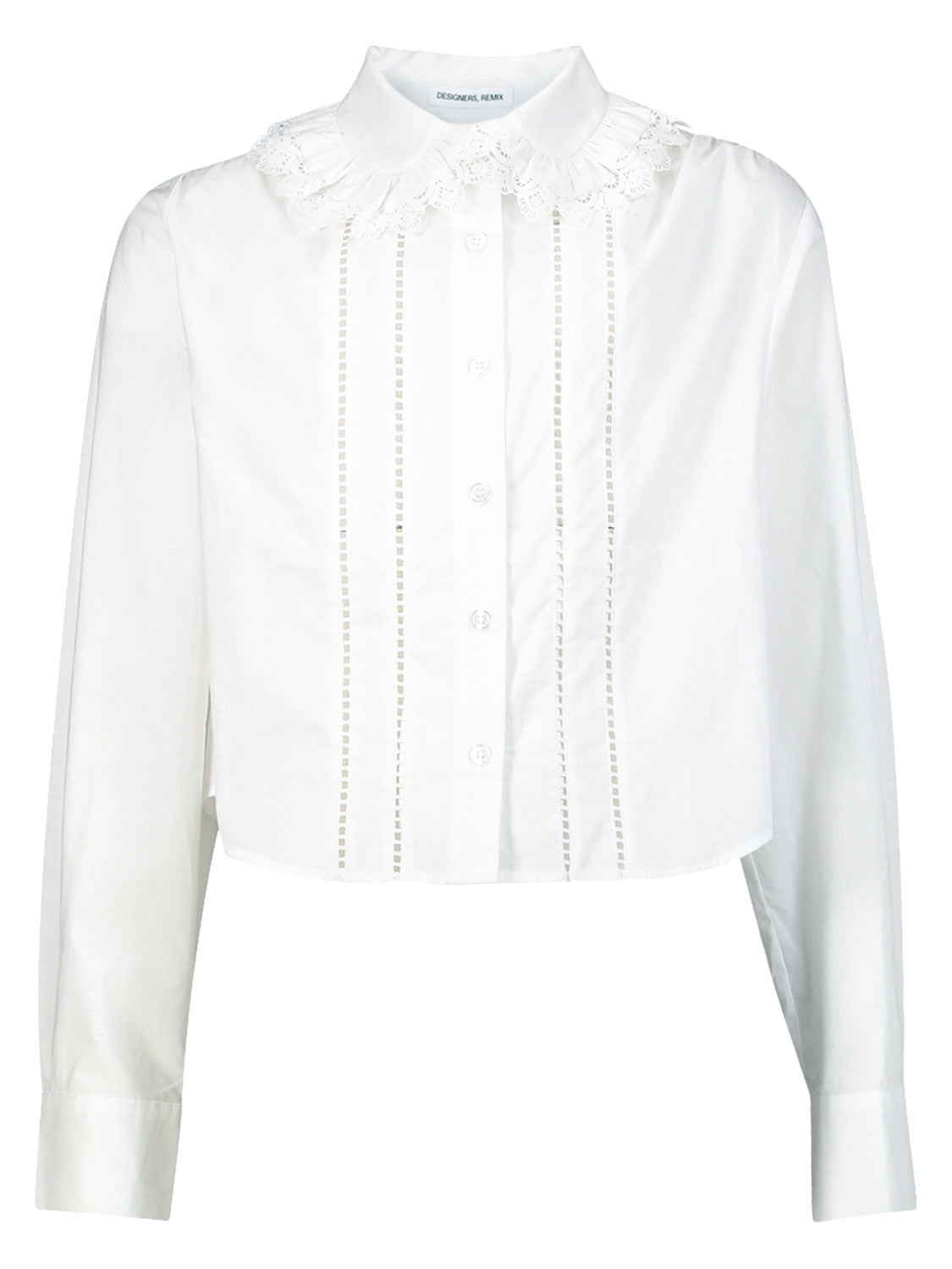 DESIGNERS, REMIX GIRLS Kids blouse Sandrine White in White 6804726149-1.jpg | NICKIS.com