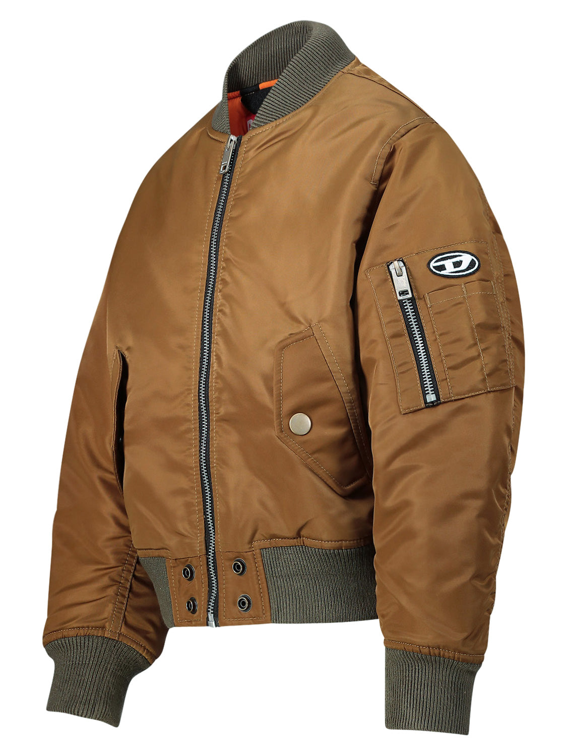 Diesel Kids jacket Jfighters Brown in Brown 6804776870-4.jpg | NICKIS.com