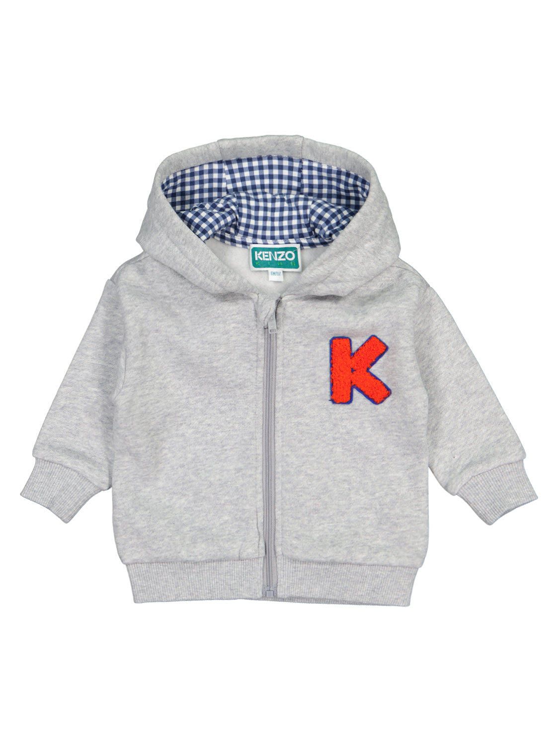 Kenzo Kids Kids Sweat Jacket Grey in Grey 6804785649-1.jpg | NICKIS.com