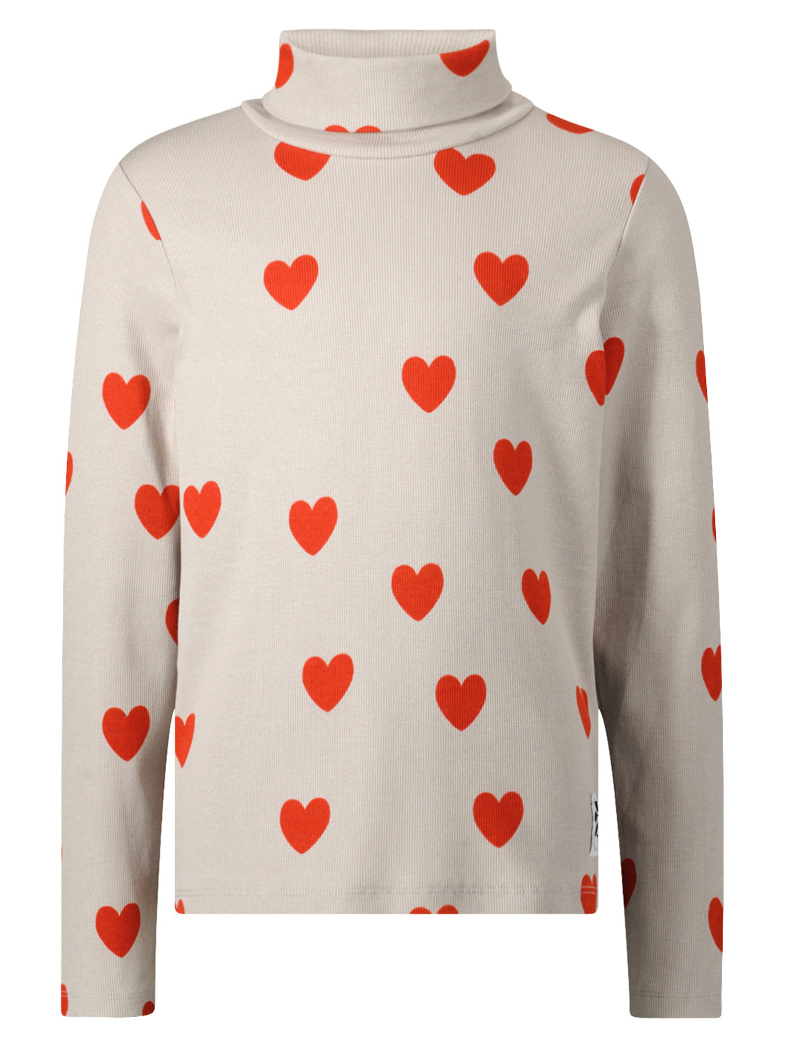 Mini Rodini Kids long-sleeve Hearts Grey in Grey 6804841149-1.jpg | NICKIS.com