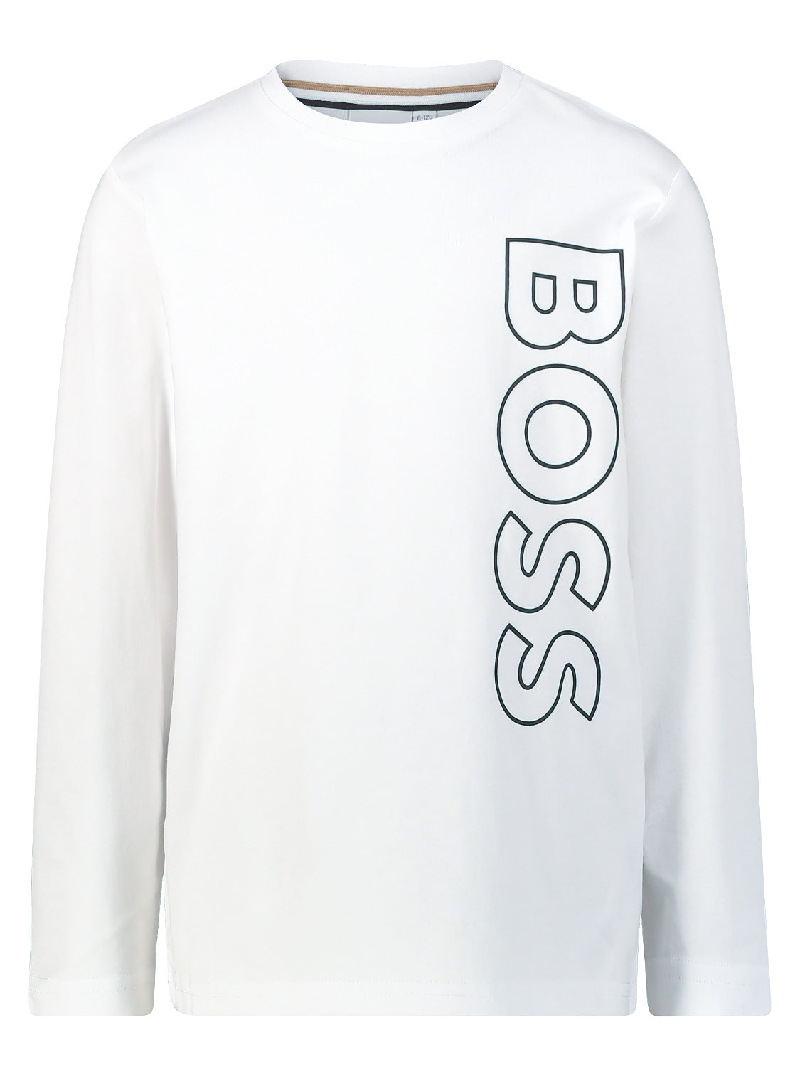 Boss Kids long-sleeve White in White 6804878133-1.jpg | NICKIS.com