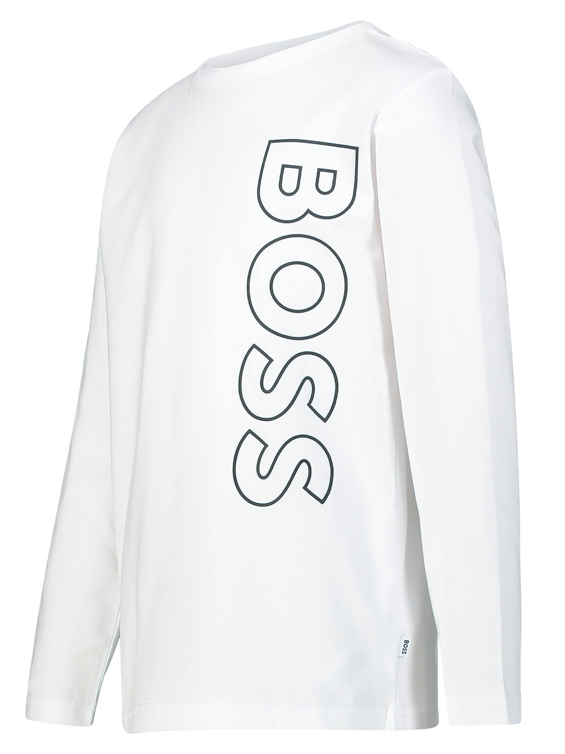 Boss Kids long-sleeve White in White 6804878133-4.jpg | NICKIS.com