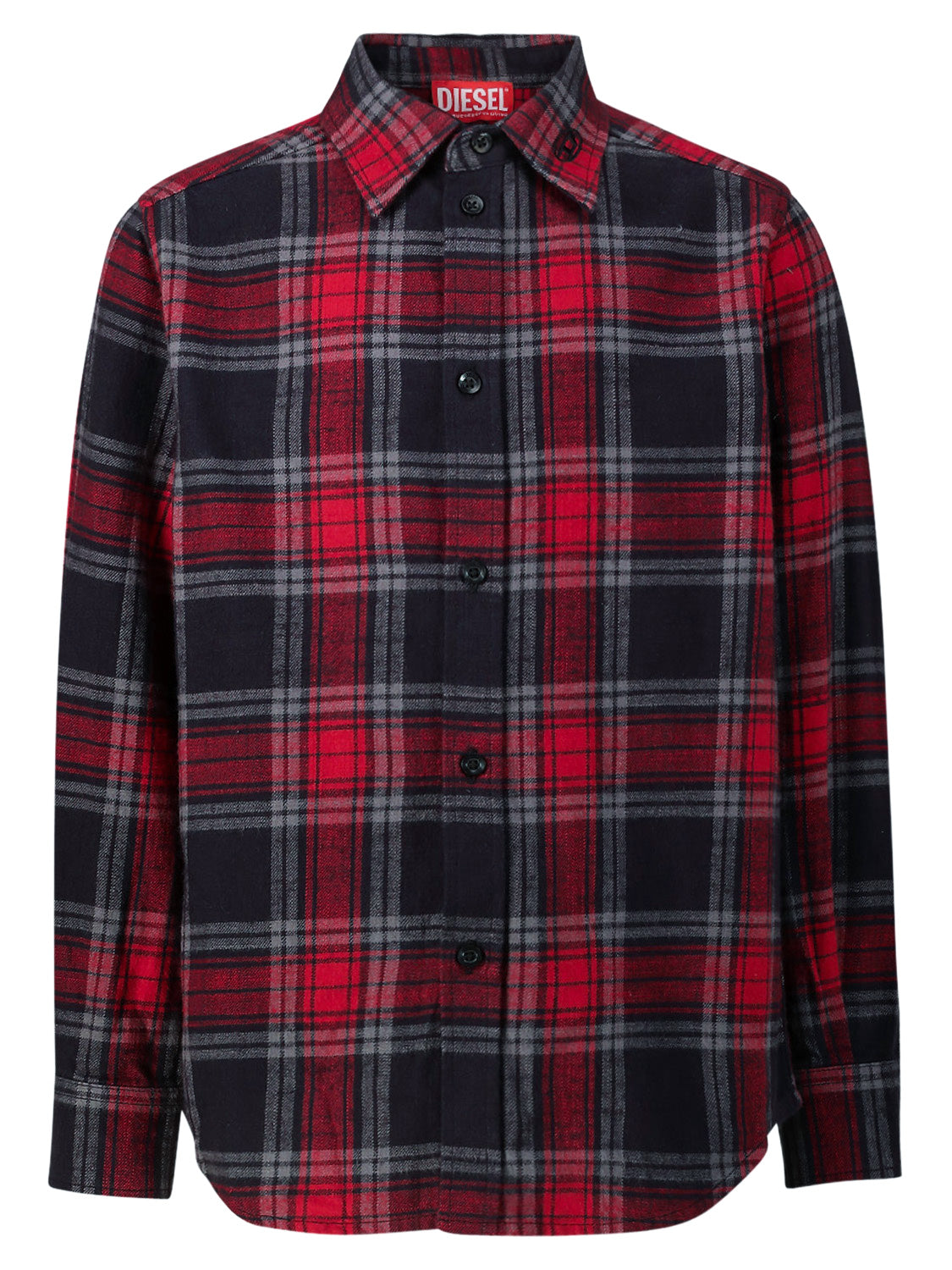 Diesel Kids shirt Cumbe Red in Red 6804965296-1.jpg | NICKIS.com